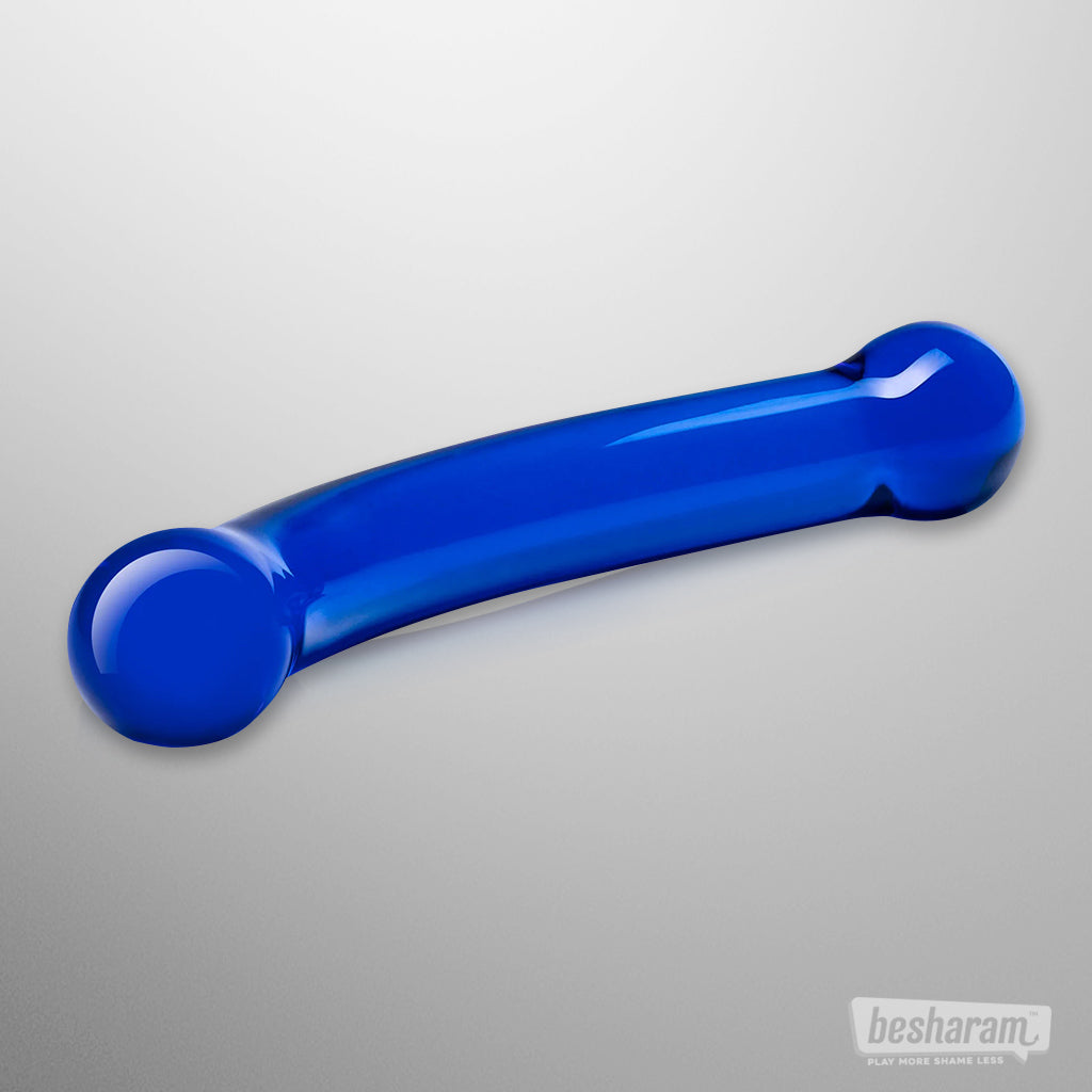 Glas 6" Curved G-Spot Dildo
