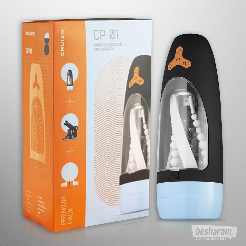 CRUIZR Rotating & Sucking Automatic Masturbator