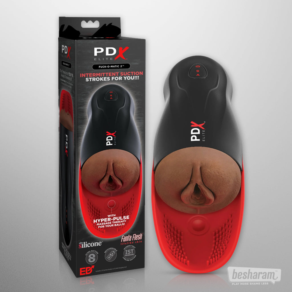 PDX Elite F**k O Matic 2 Vibrating Masturbator