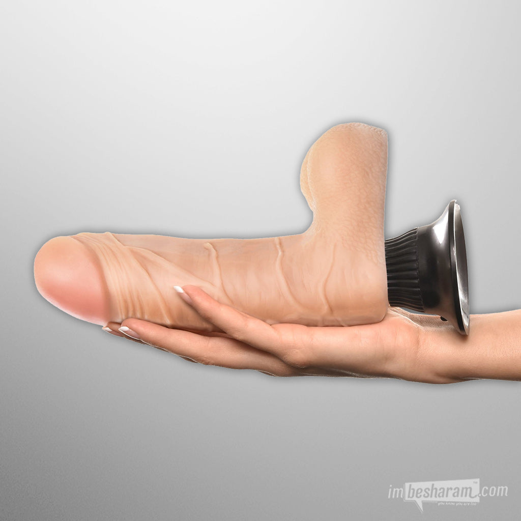 Real Feel Deluxe 7.5" Vibrating Realistic Dildo