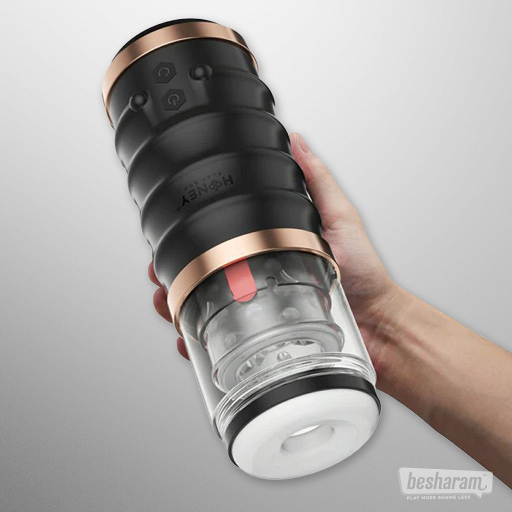 Automatic Thrusting + Rotating Masturbator