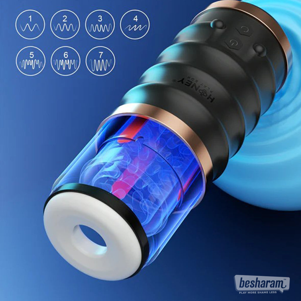 Automatic Thrusting + Rotating Masturbator