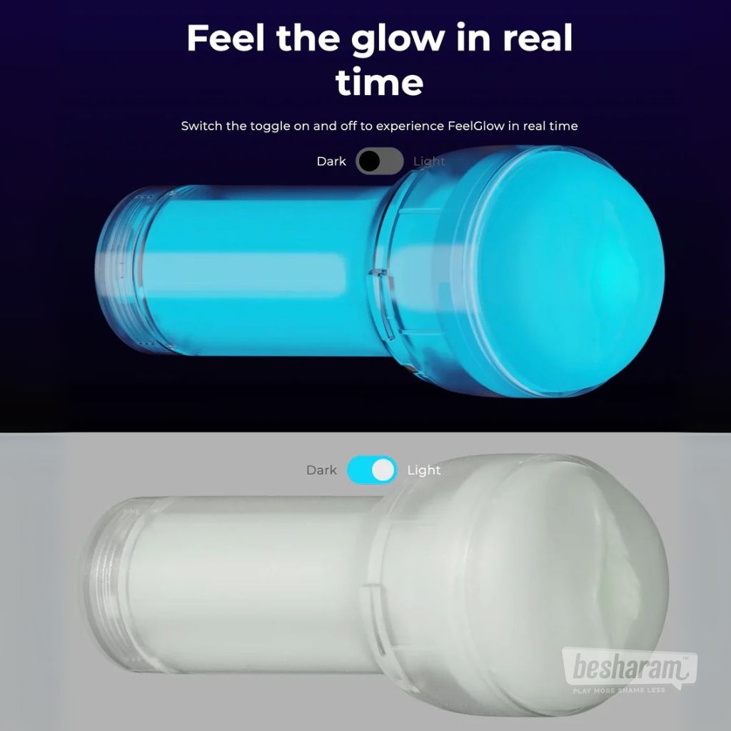 Kiiroo FeelGlow Glow-in-the-Dark Masturbator