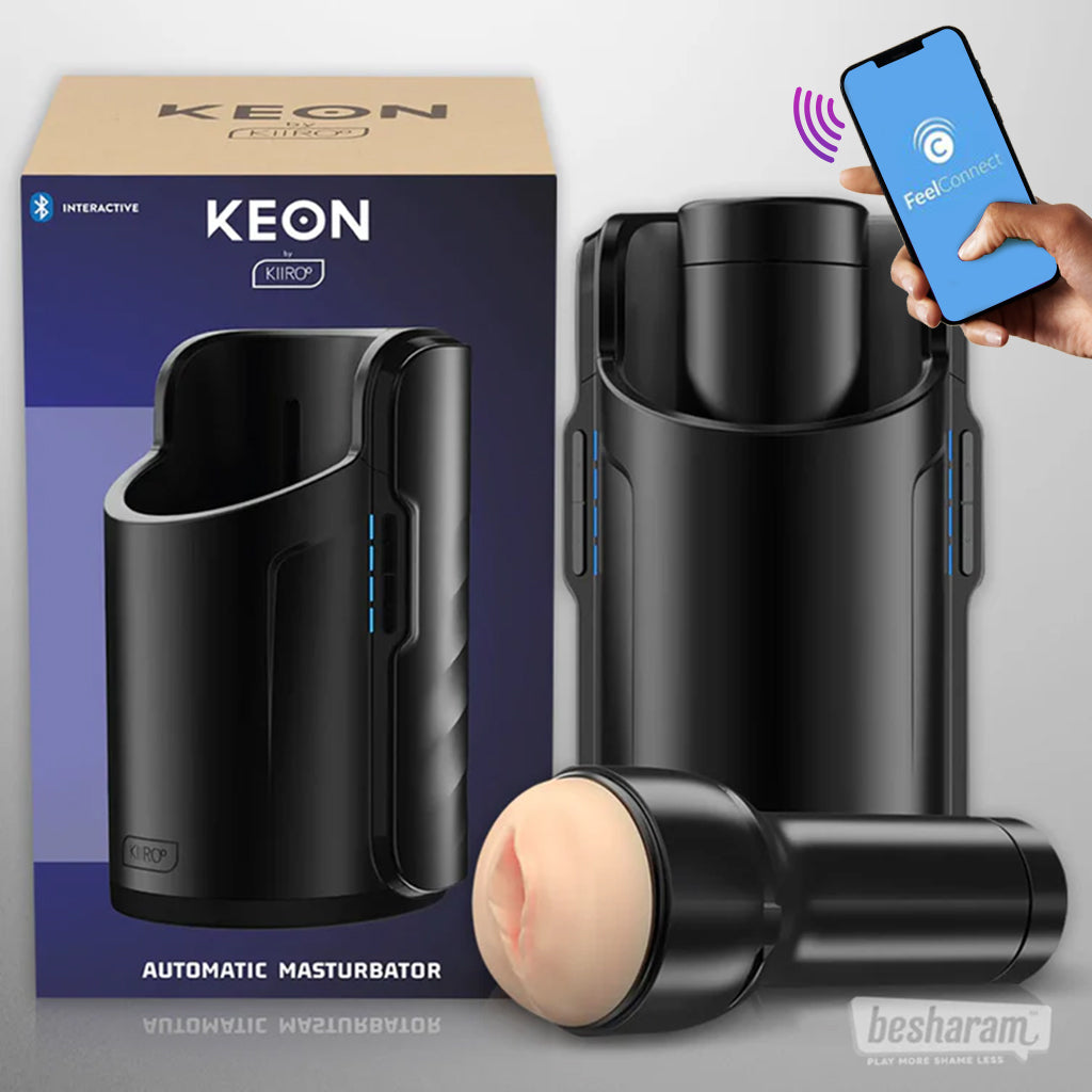 Kiiroo Keon Interactive Automatic Masturbator & Stroker Combo Pack