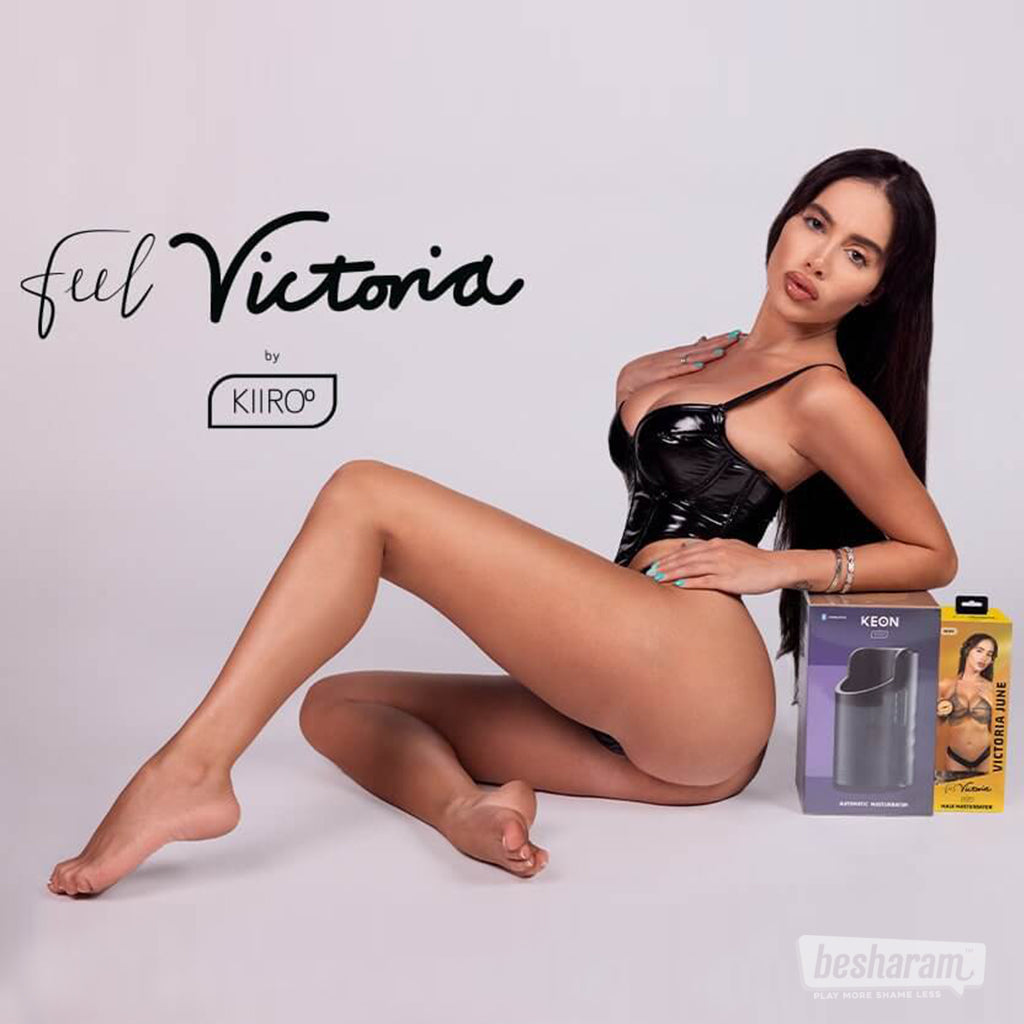 Kiiroo Keon Smart Masturbator + Victoria June Stroker Combo Pack