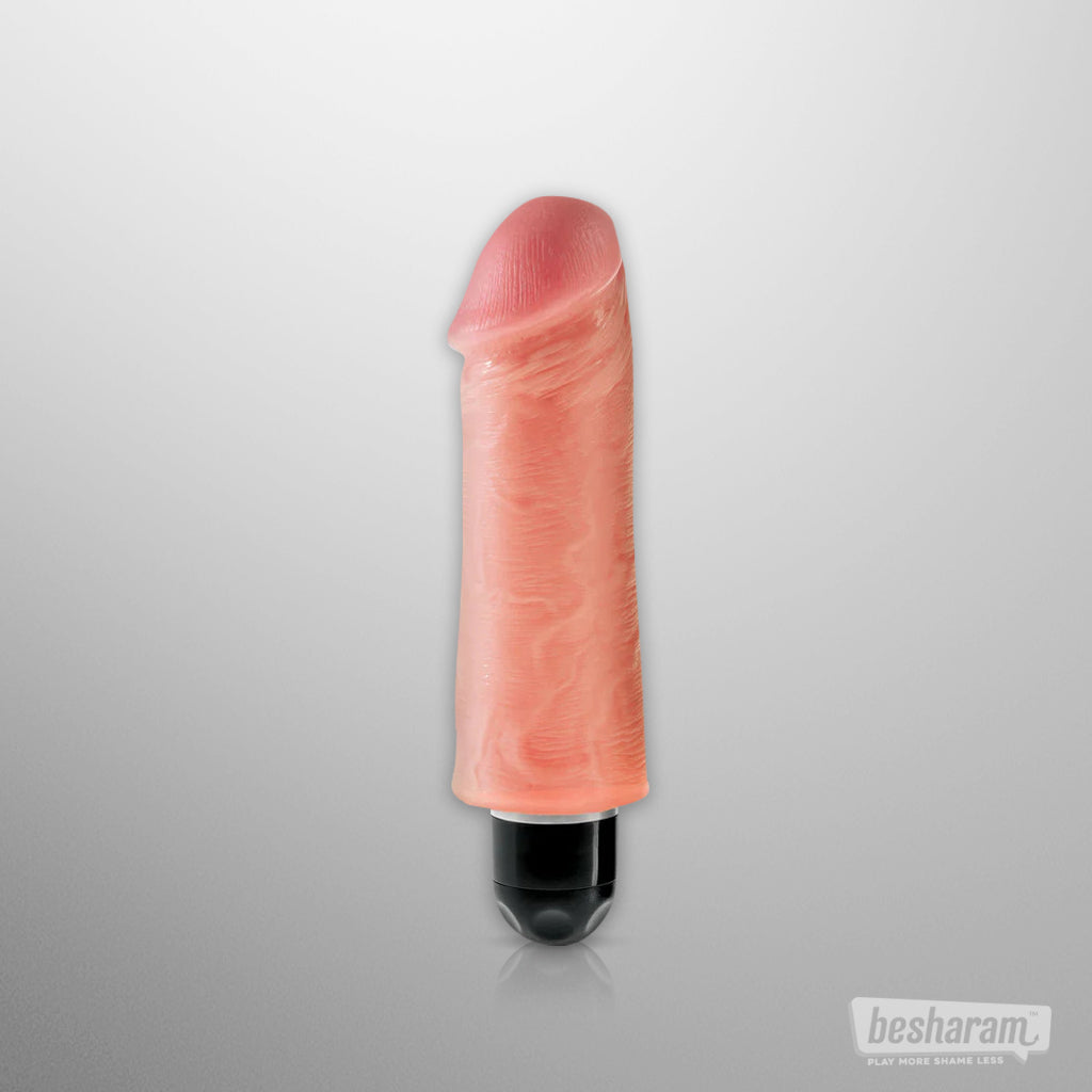 King Cock 5" Stiffy Realistic Dildo + Vibration