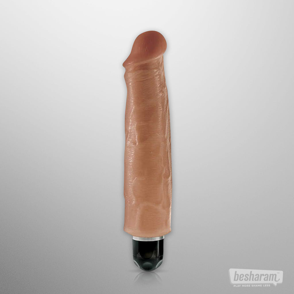 King Cock 7" Stiffy Realistic Dildo + Vibration