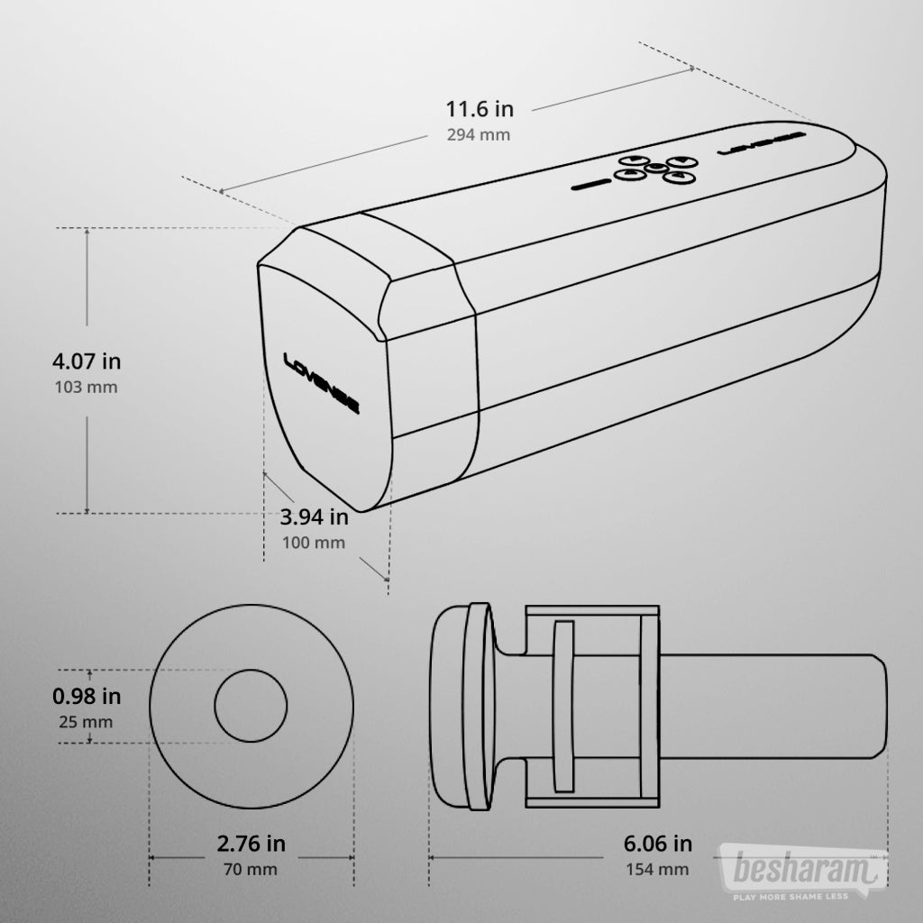 Lovense Solace Smart Thrusting Masturbator
