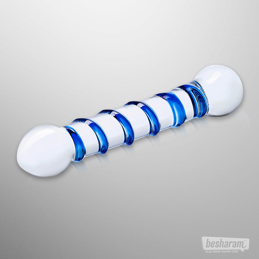 Glas 6.5" Spiral Dildo