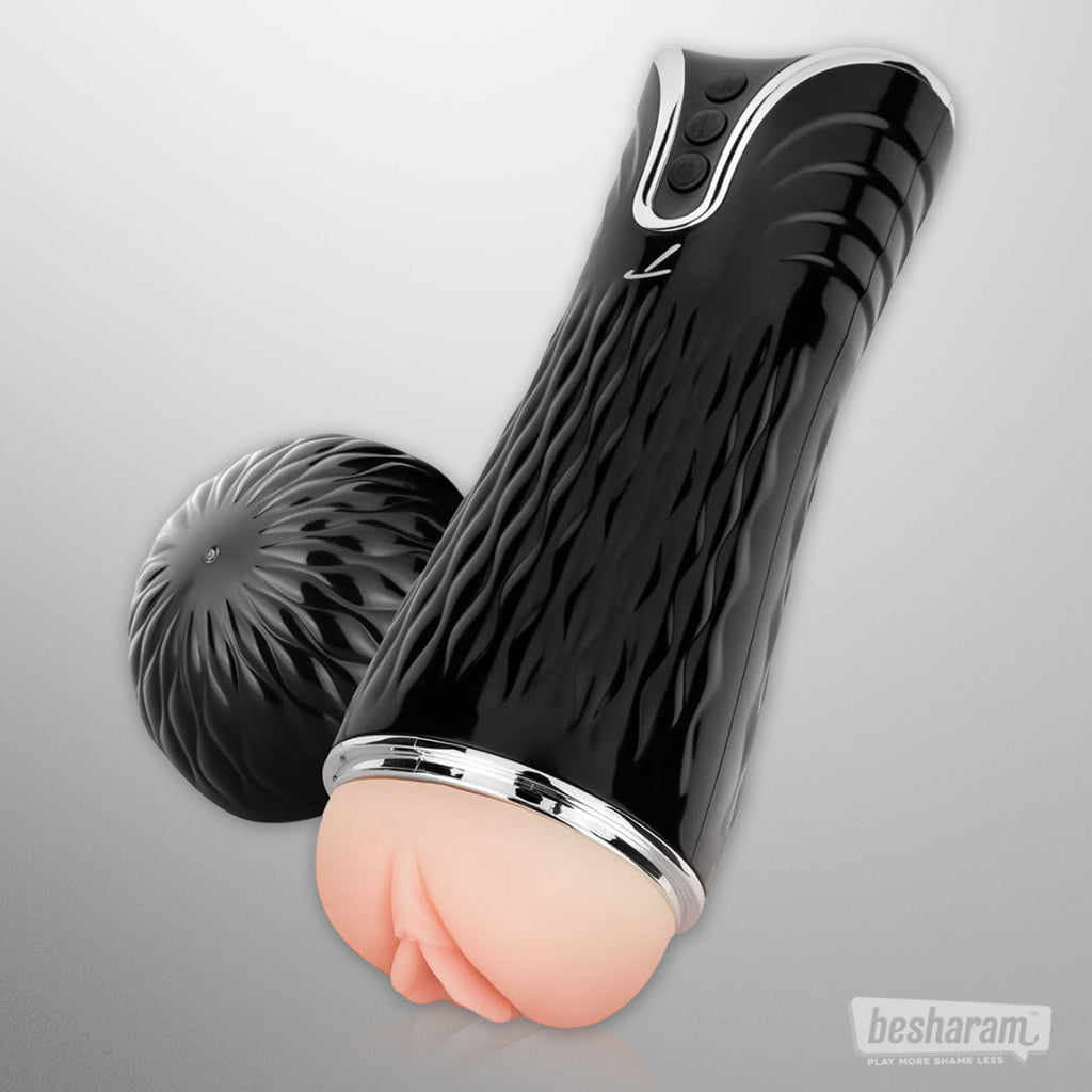 Vibrating Masturbator w Moaning Sounds